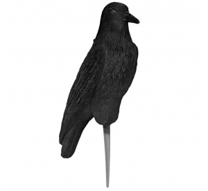 Vločkovaná vrana plast-42cm